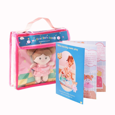 Hello Potty for Girls - Personalized Montessori Soft Book
