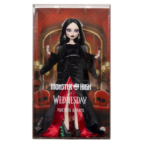 Monster High Wednesday Morticia Addams Skullector Doll