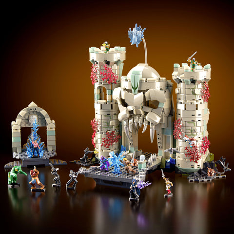 Mattel Brick Shop Masters of the Universe Battle of Castle Grayskull Building Set